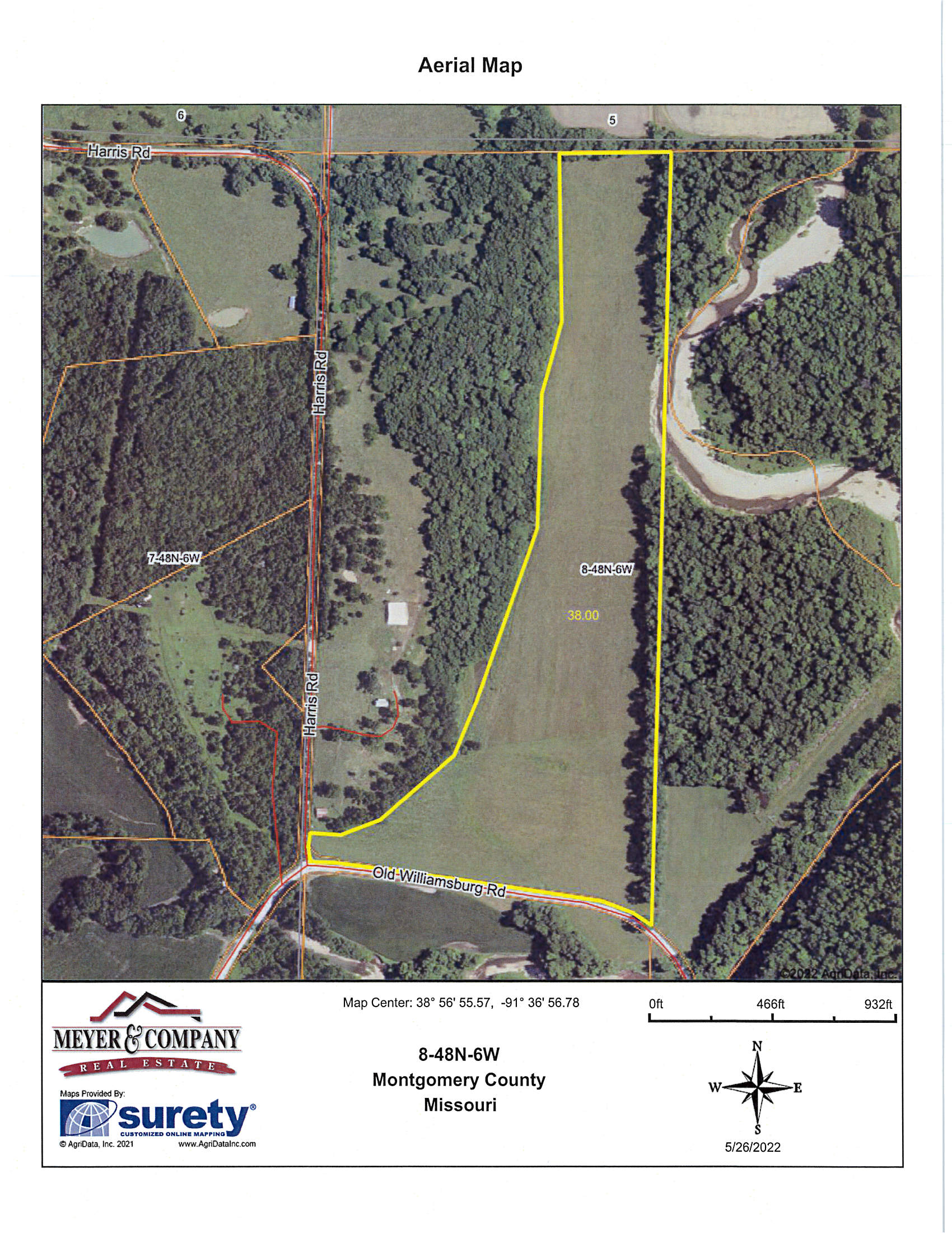 Montgomery City, Montgomery County, MO Farms and Ranches, Undeveloped