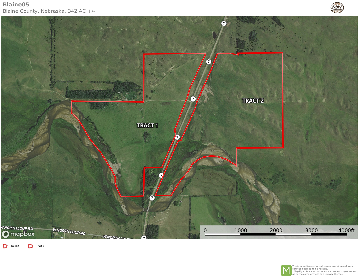 Brewster, Blaine County, NE Farms and Ranches, Recreational Property