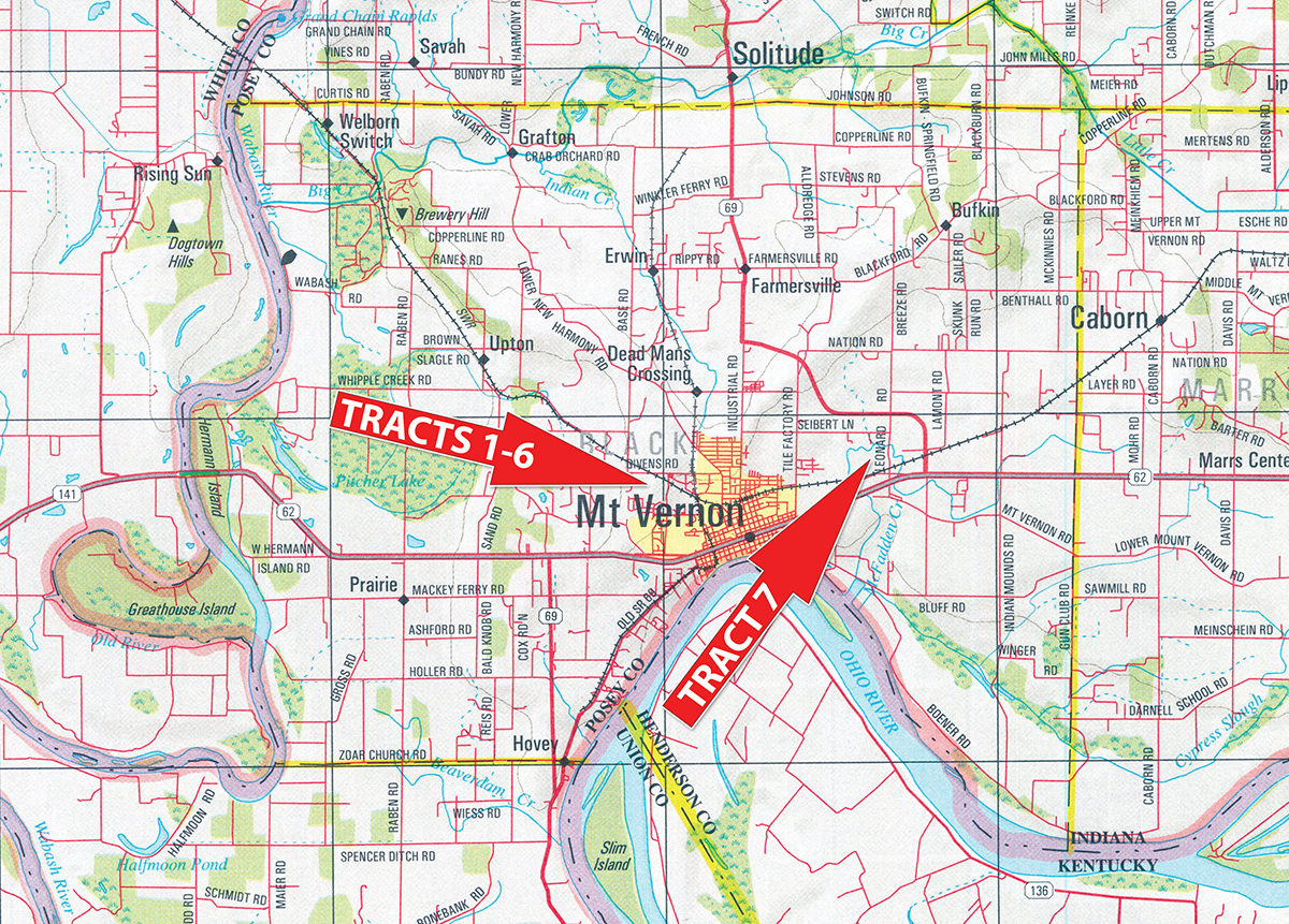 Mount Vernon, Posey County, IN Farms and Ranches, Commercial Property