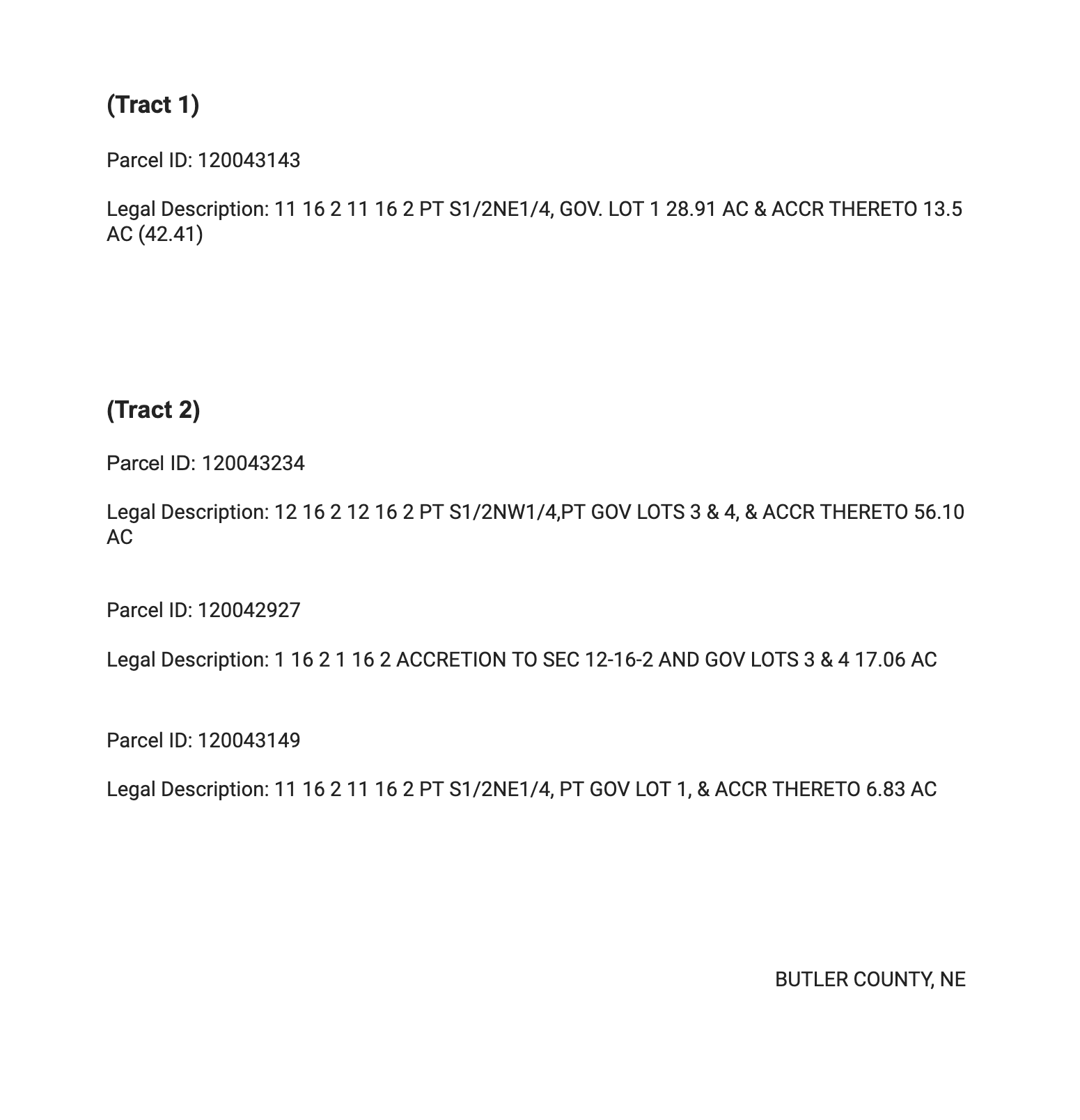 Bellwood, Butler County, NE Recreational Property, Hunting Property