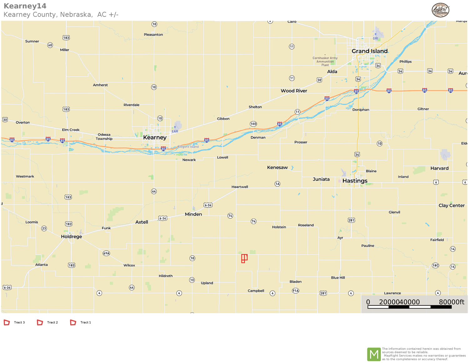 Minden, Kearney County, NE Farms and Ranches for auction Property ID