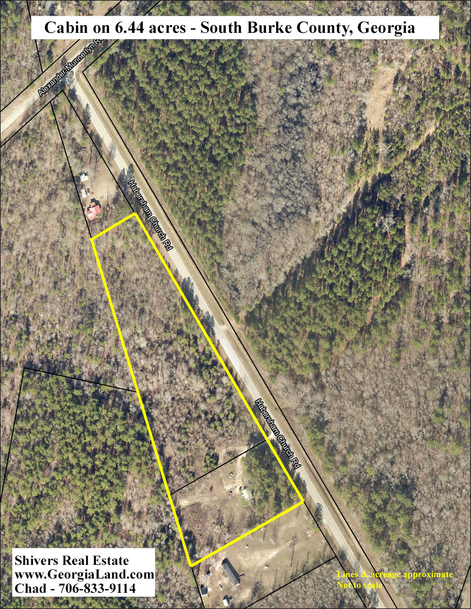 Sardis, Burke County, GA Recreational Property, House for sale Property