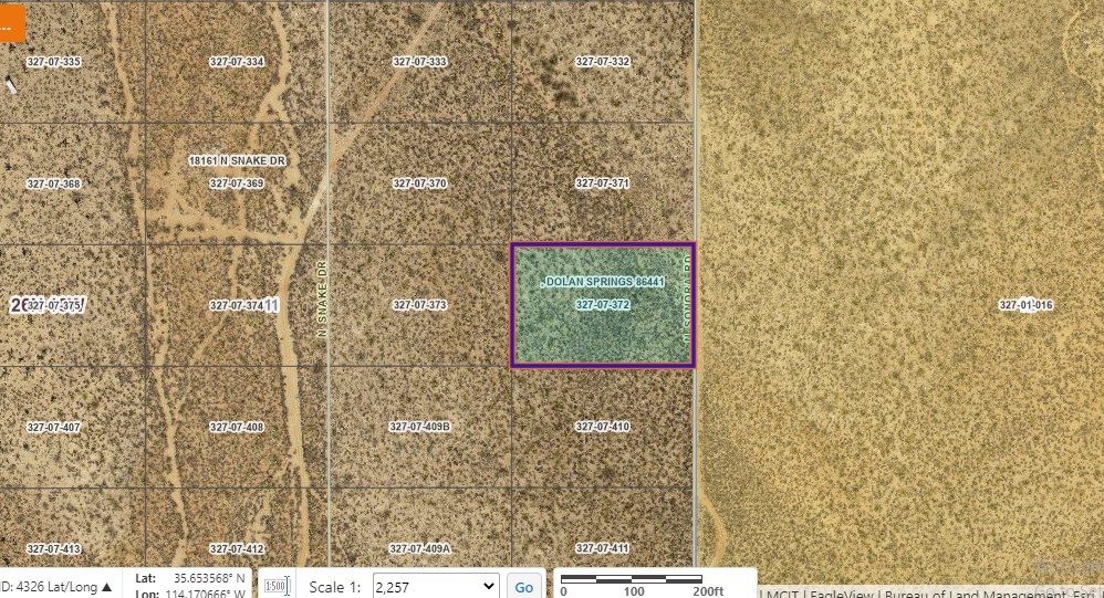 Dolan Springs, Mohave County, AZ Recreational Property, Hunting