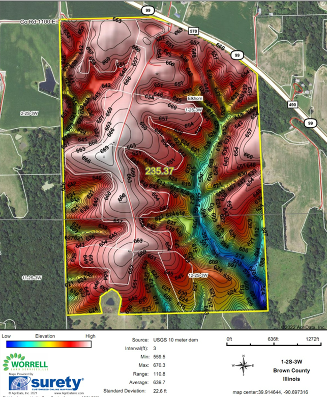 Versailles, Brown County, IL Farms and Ranches, Hunting Property, House