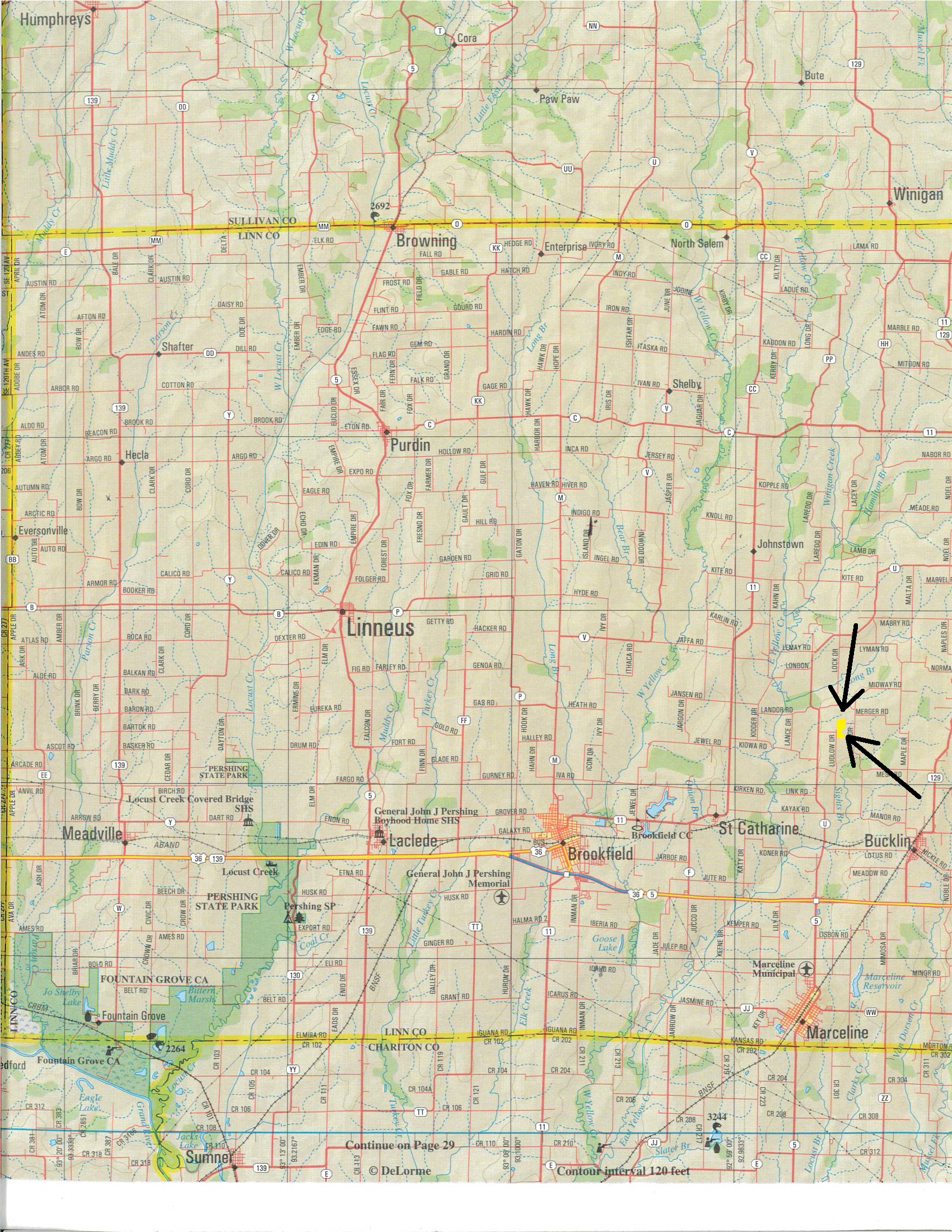 Bucklin, Linn County, MO Farms and Ranches, Recreational Property