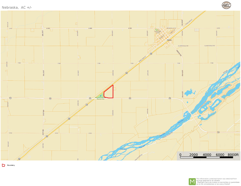 Clarks, Merrick County, NE Farms and Ranches, Undeveloped Land for sale Property ID 415698491