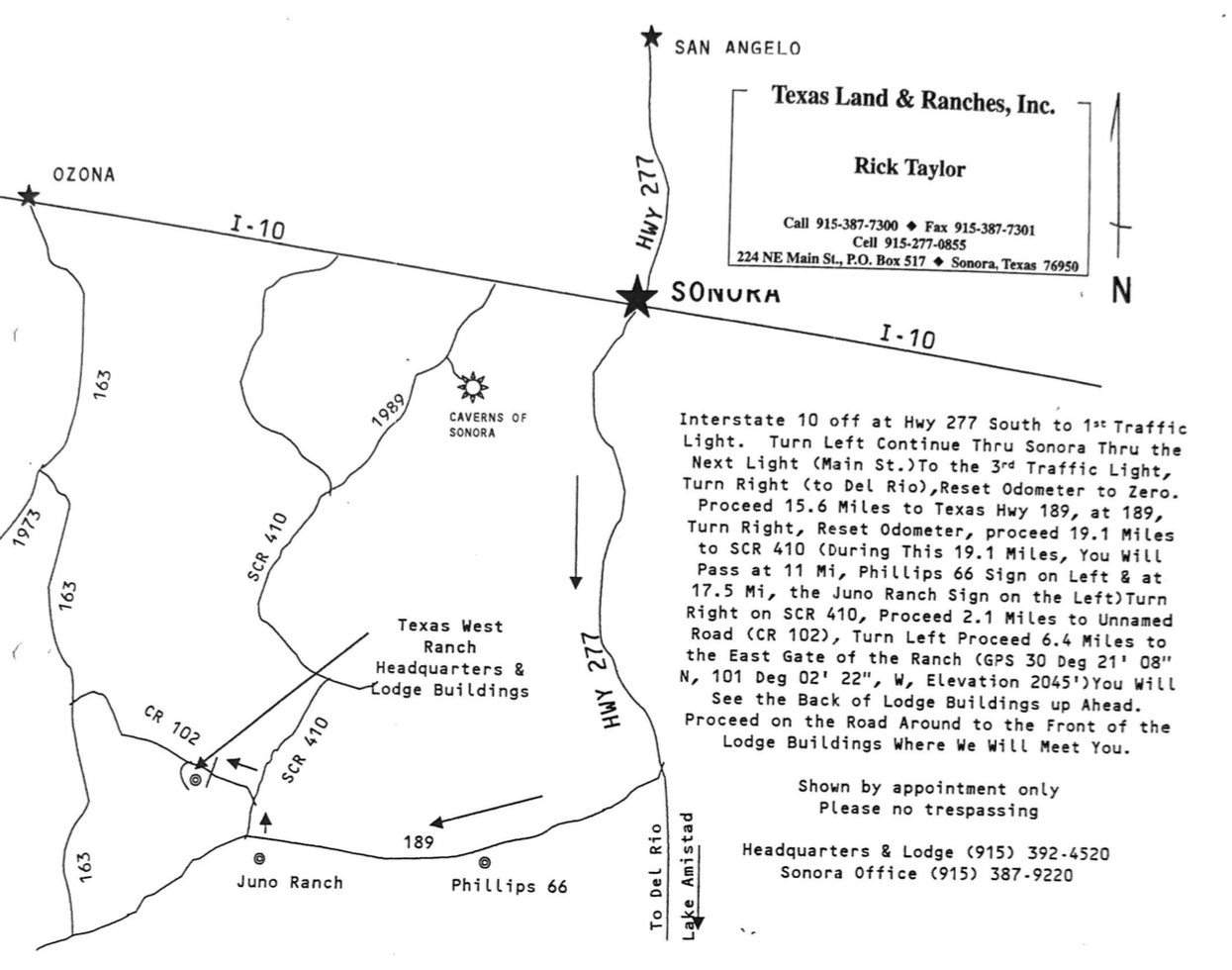 Ozona, Crockett County, TX Farms and Ranches, Hunting Property, House