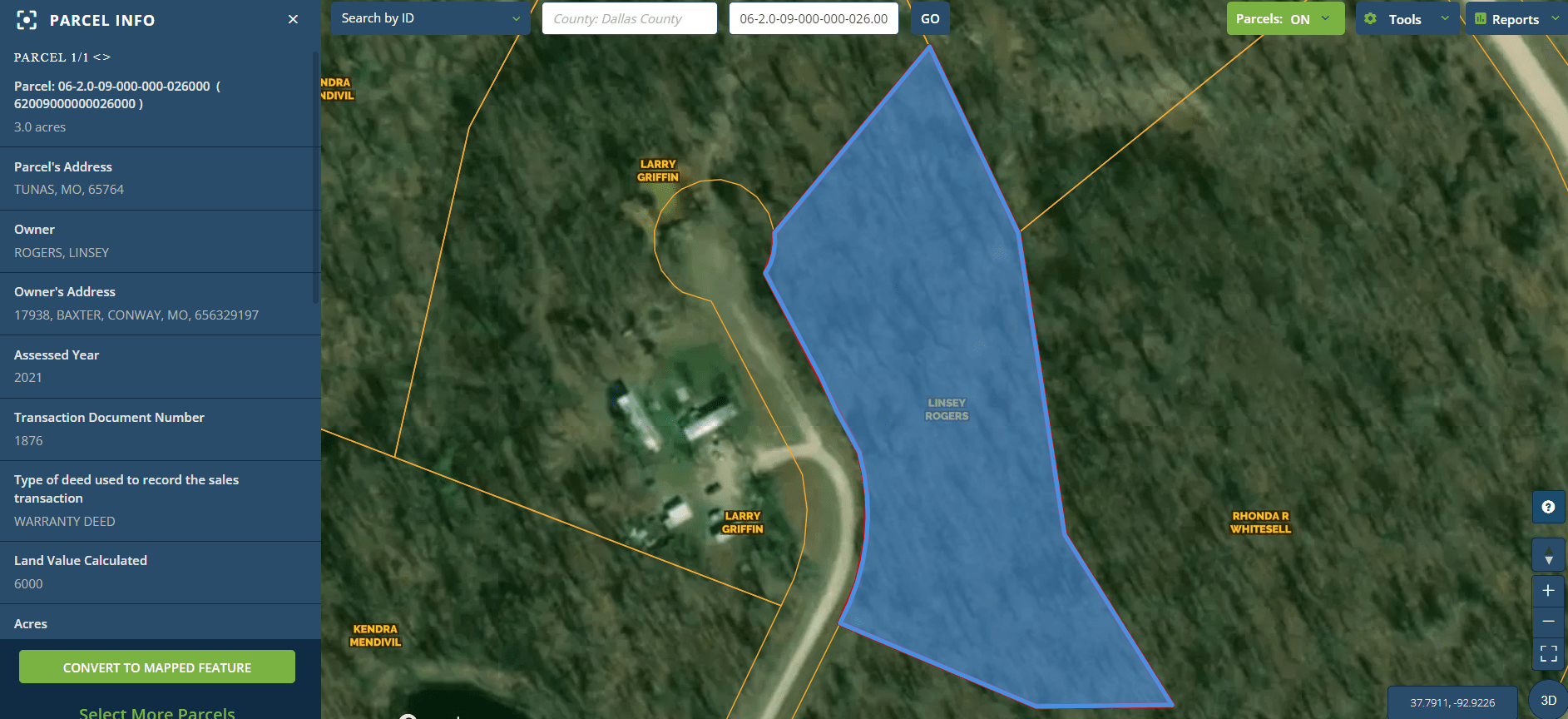 Tunas, Dallas County, MO Recreational Property, Homesites for sale Property ID 415330835