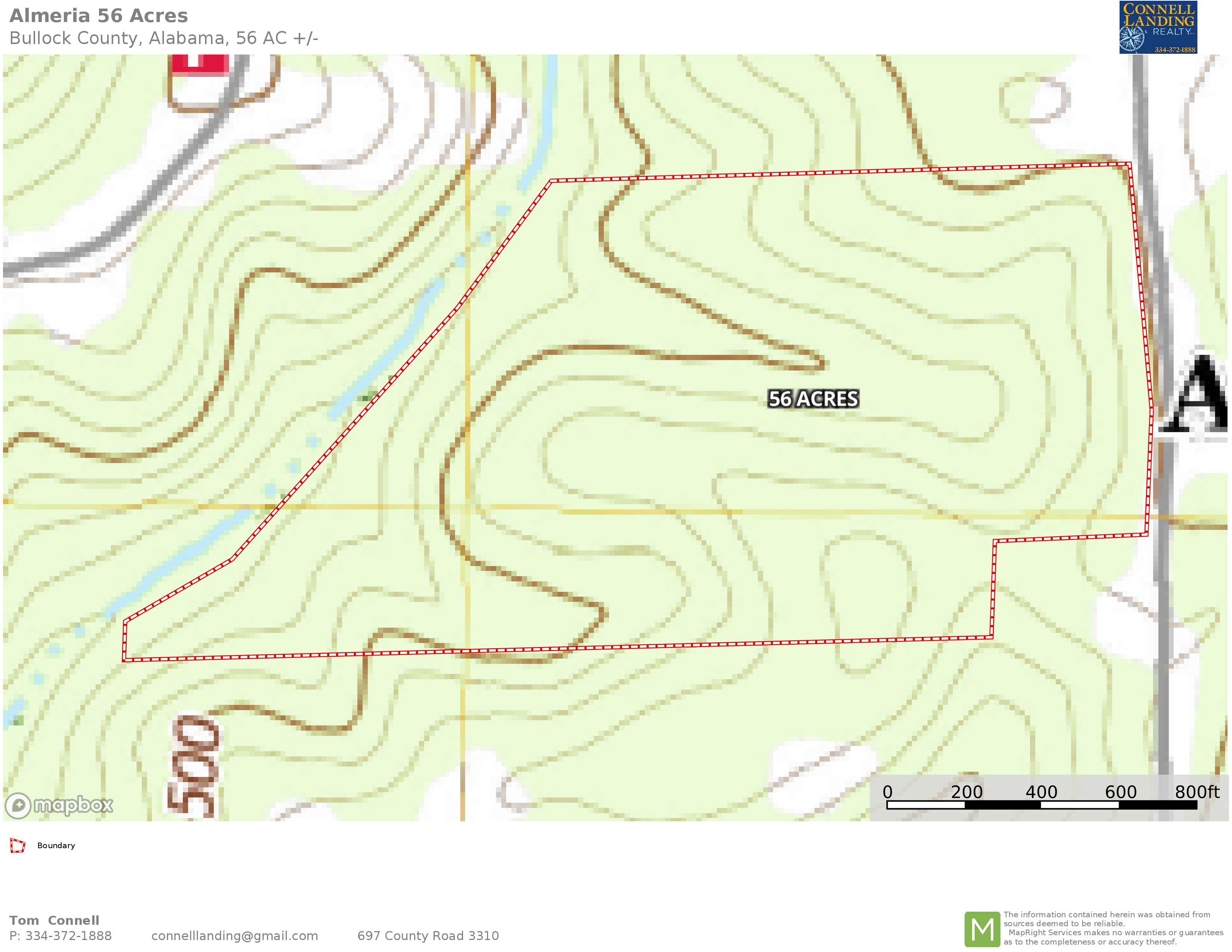 Almeria, Bullock County, AL Recreational Property, Hunting Property for