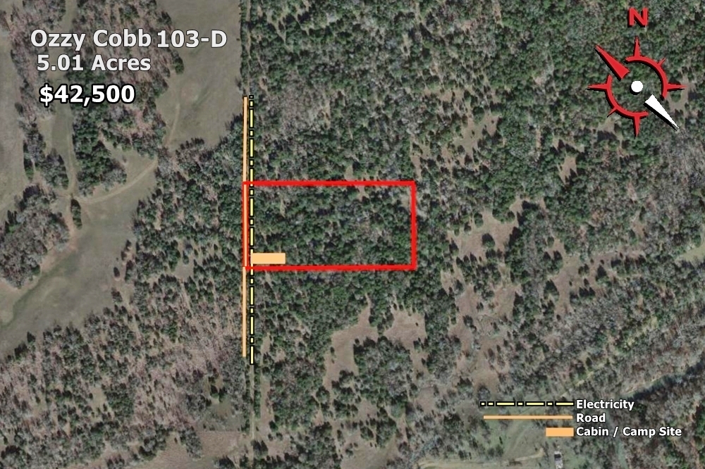 Rattan, Pushmataha County, OK Recreational Property, Undeveloped Land