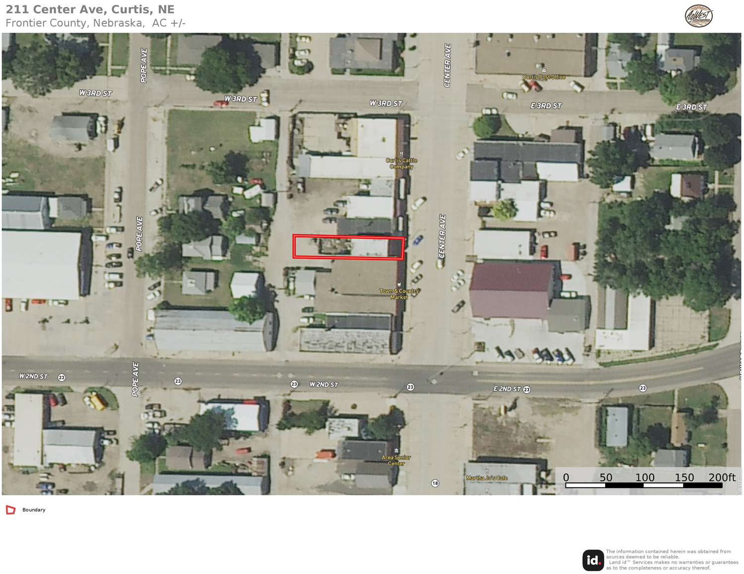 Curtis, Frontier County, NE Commercial Property, Homesites for sale