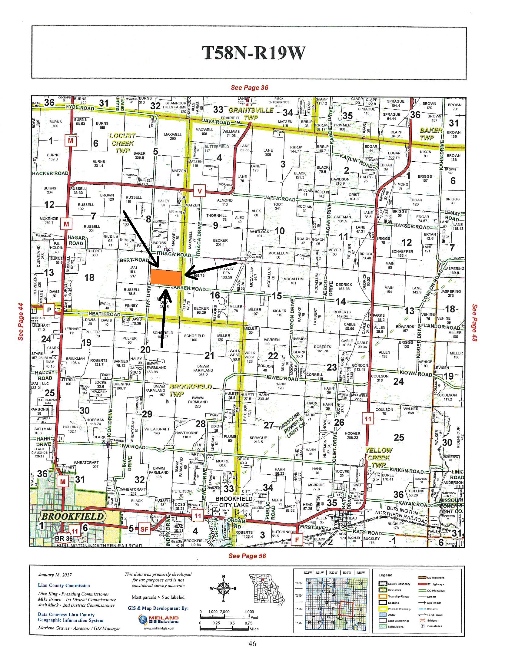 Brookfield, Linn County, MO Farms and Ranches, Recreational Property