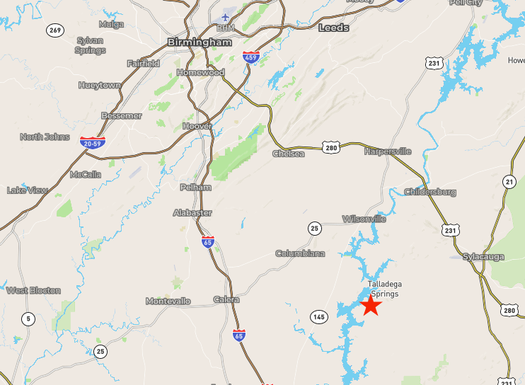 Blue Springs, Coosa County, AL Recreational Property, Hunting Property