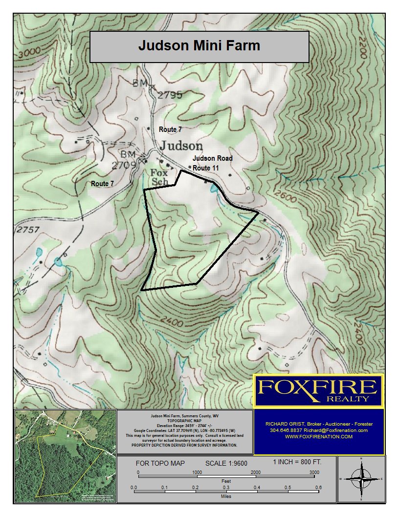 Alderson, Summers County, WV Farms and Ranches, Recreational Property