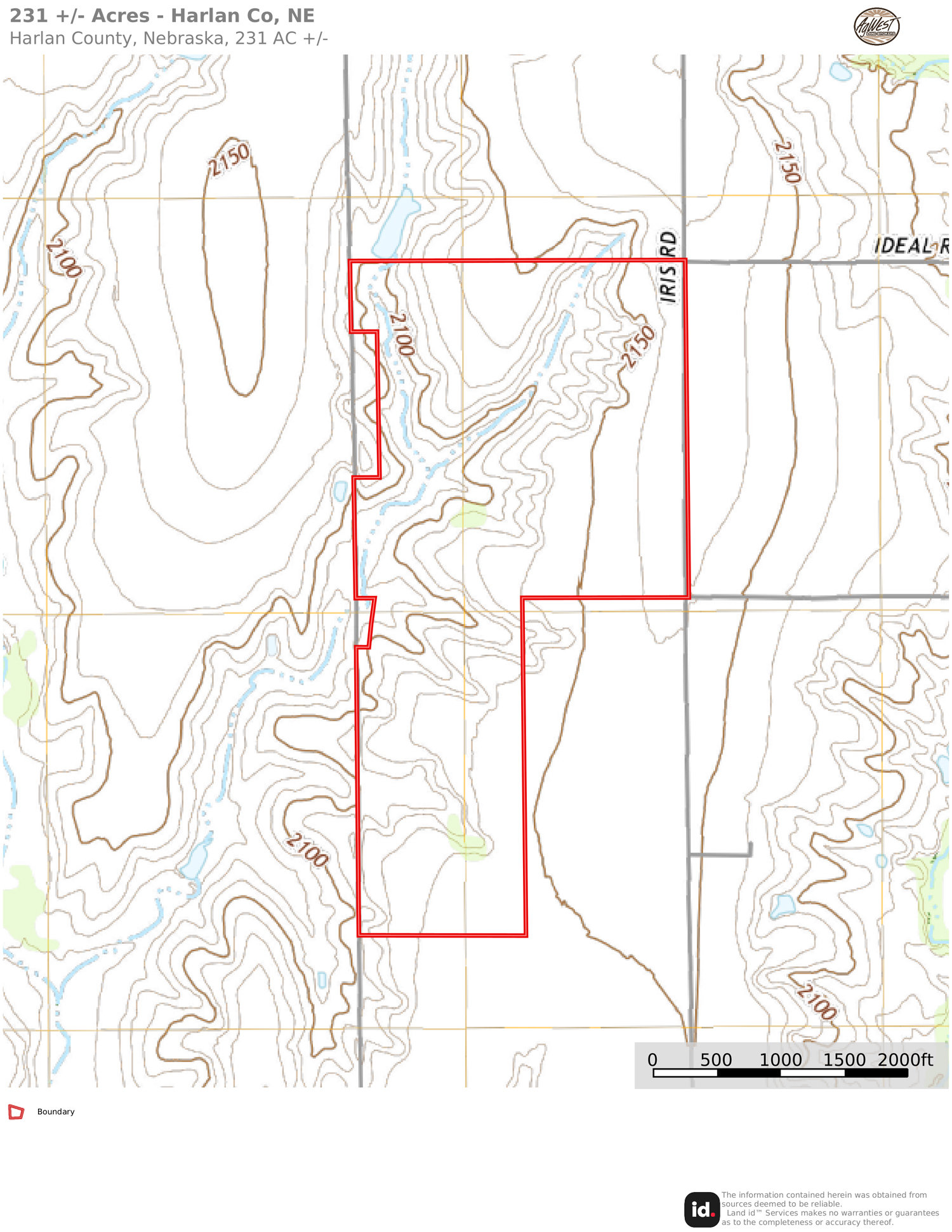 Orleans, Harlan County, NE Farms and Ranches for sale Property ID