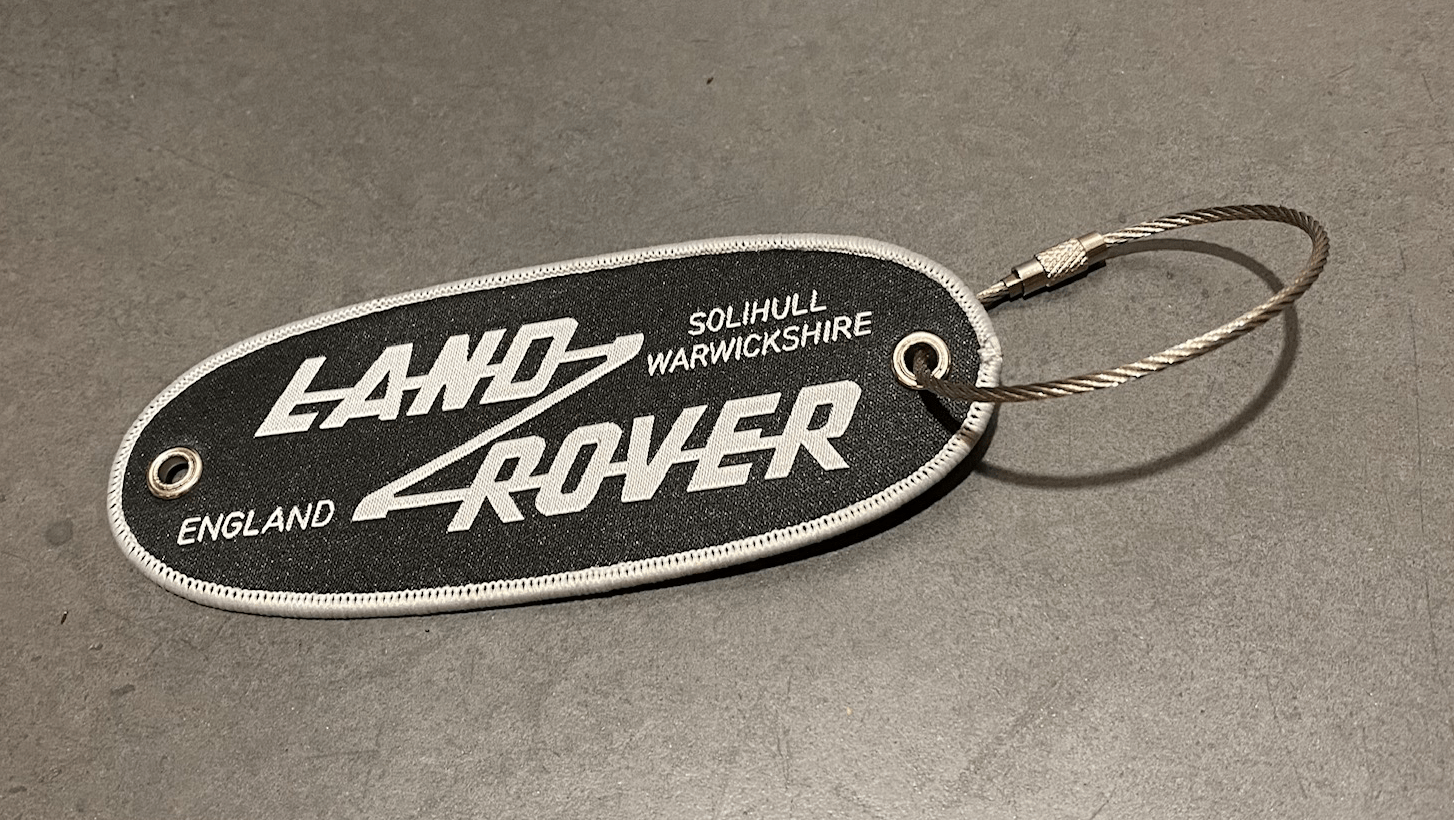 Land Rover Oval Key Ring