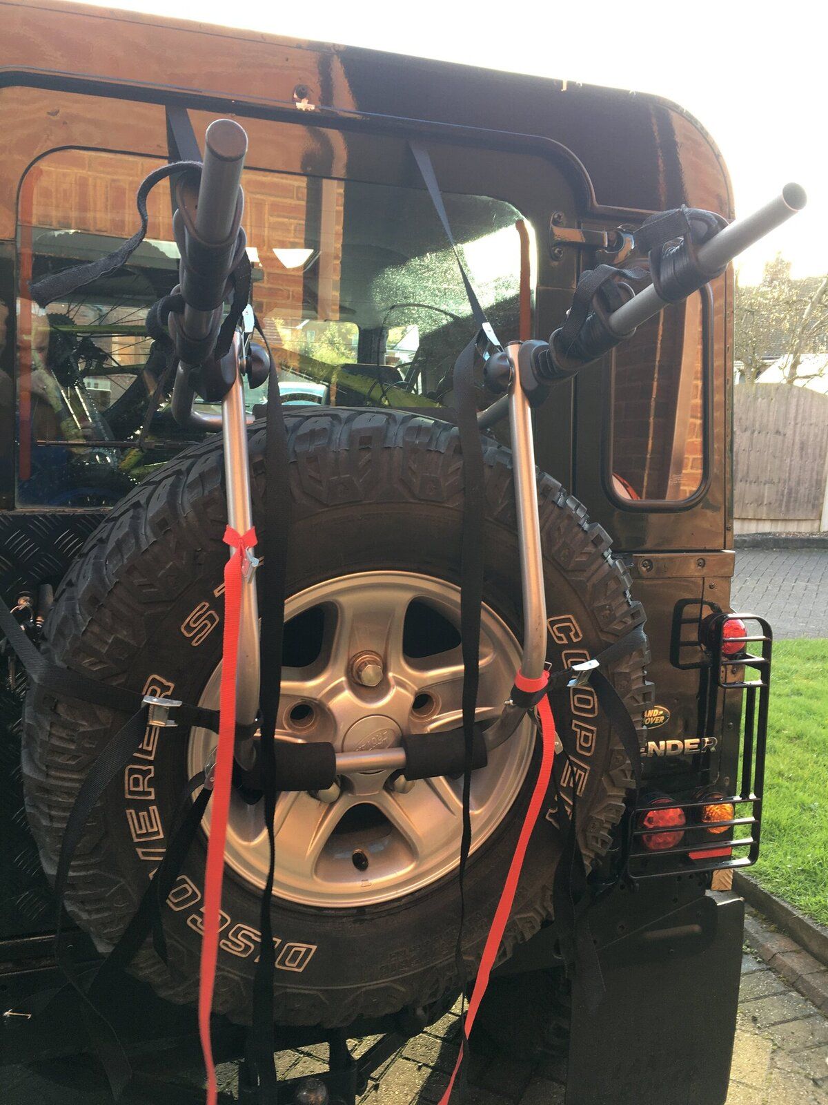 Bike rack for defender LandyZone Land Rover Forum