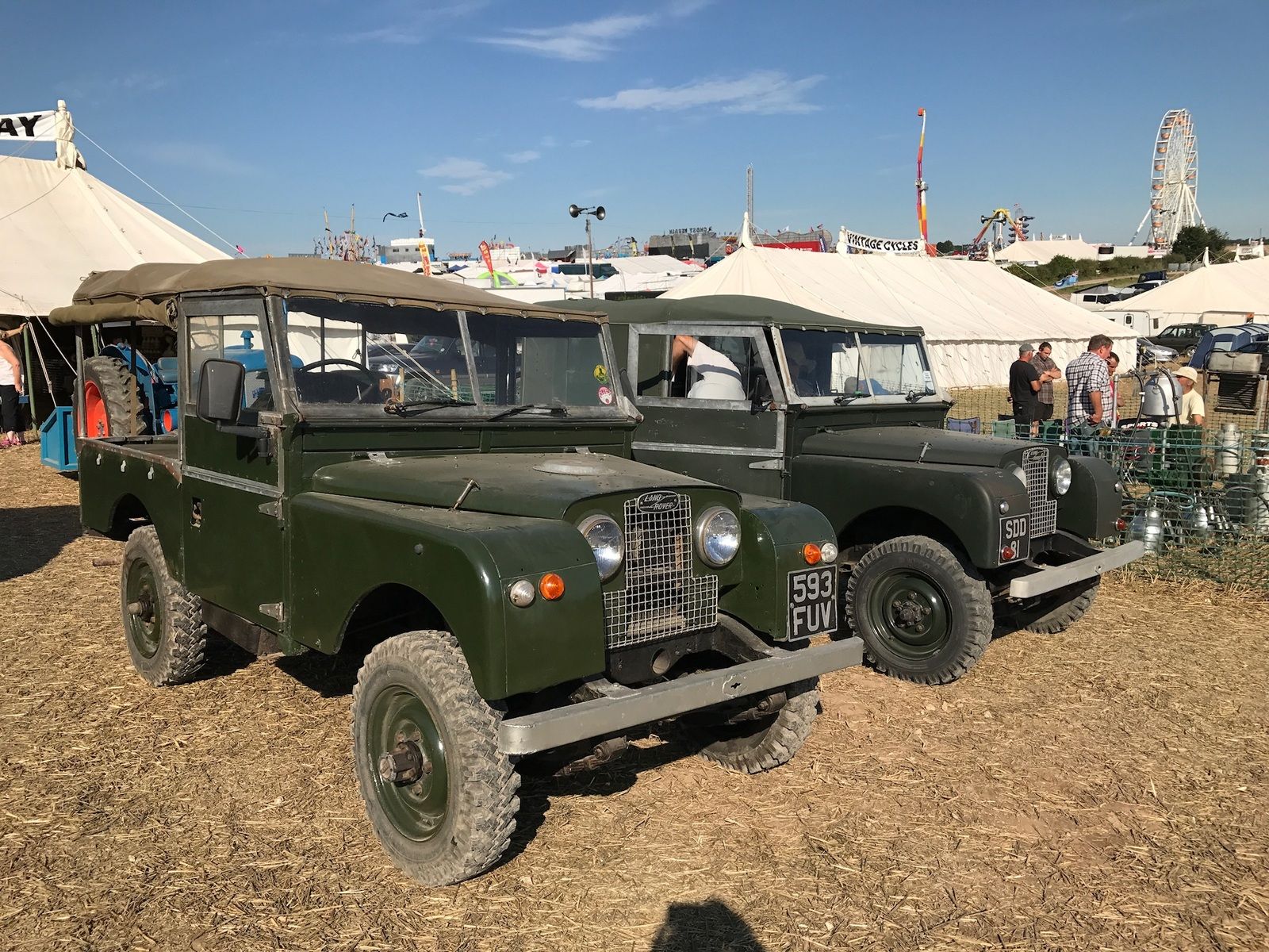 Some Series Land Rovers at the Dorset Steam Fair... LandyZone Land