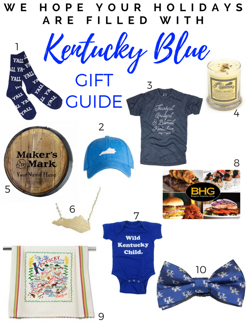 Kentucky Holiday Gift Guide! Lexington and Surrounding Areas Real
