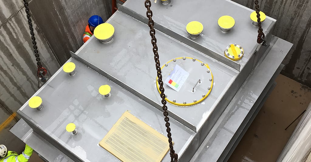 Rectangular Tanks Manufactured for Pharmaceutical Company Langfields