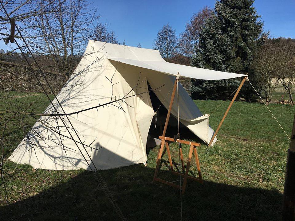 Saxony tent 6m x 4m Saxon Typ2 tent LARP Reenactment Medieval tent Viking