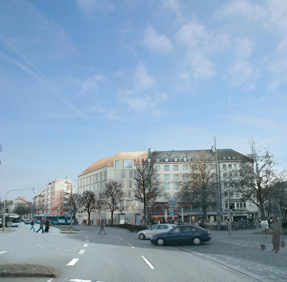 Geschäftshaus Rotkreuzplatz, München - ediundsepp – Lang Hugger Rampp