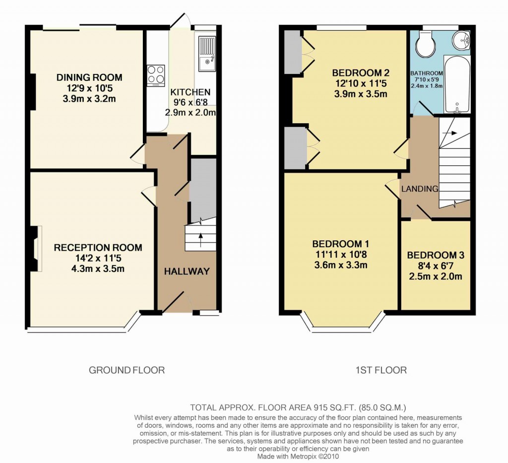 Ambleside Avenue, Beckenham, 3 bedroom, Terraced