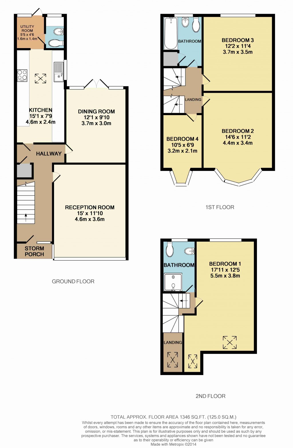 Stanhope Grove, Beckenham, 4 bedroom, Terraced
