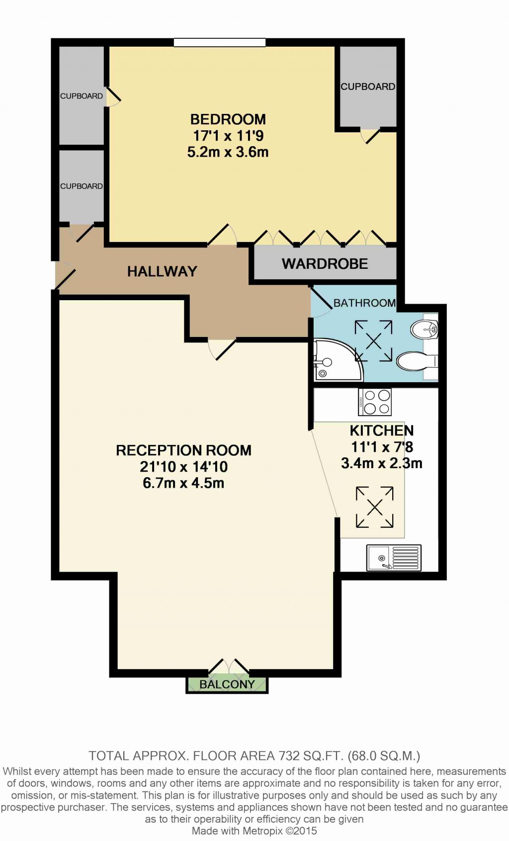 Buckingham Apartments, 173 Elmers End Road, Beckenham, 1 bedroom, Apartment