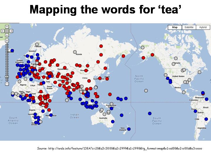 What will you have tea or chai? Languages Of The World