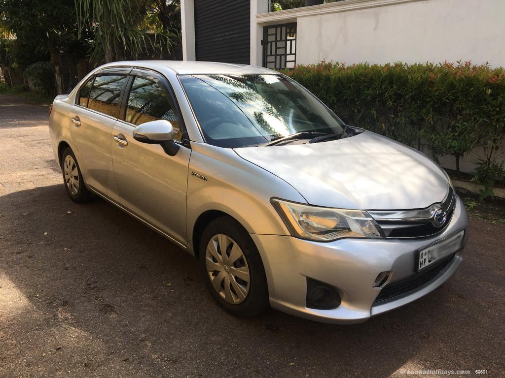 Sri Lanka Car Rentals/Hire rent a cartoyota axio hybrid
