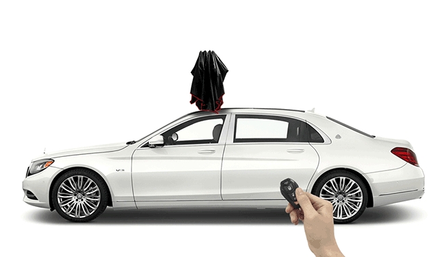 Lanmodo Portable Automatic Car Tent | DudeIWantThat.com