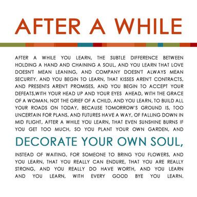 After a while - Veronica A. Shoffstall | Lanre Dahunsi