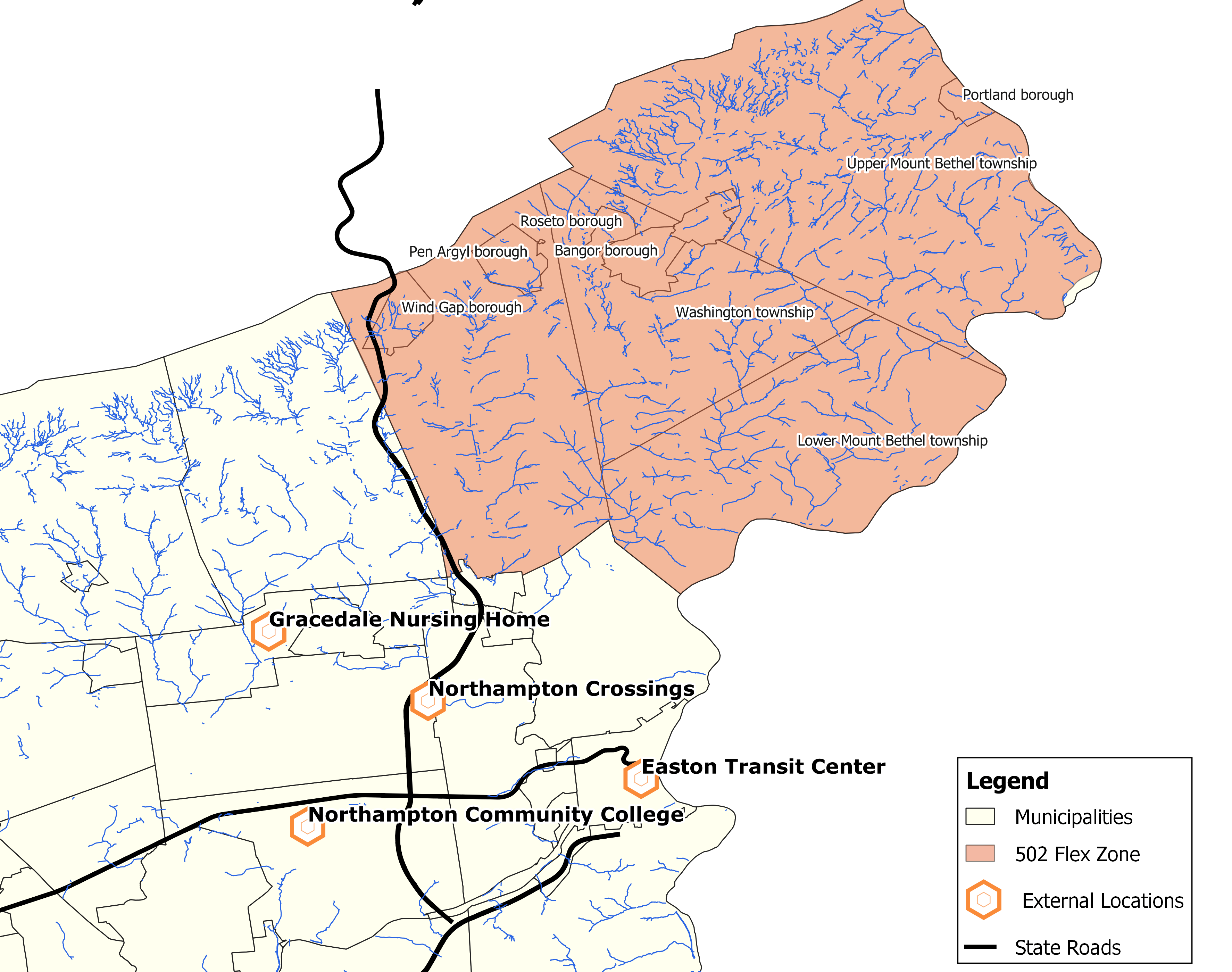 Route 502 Slate Belt Flex LANTA
