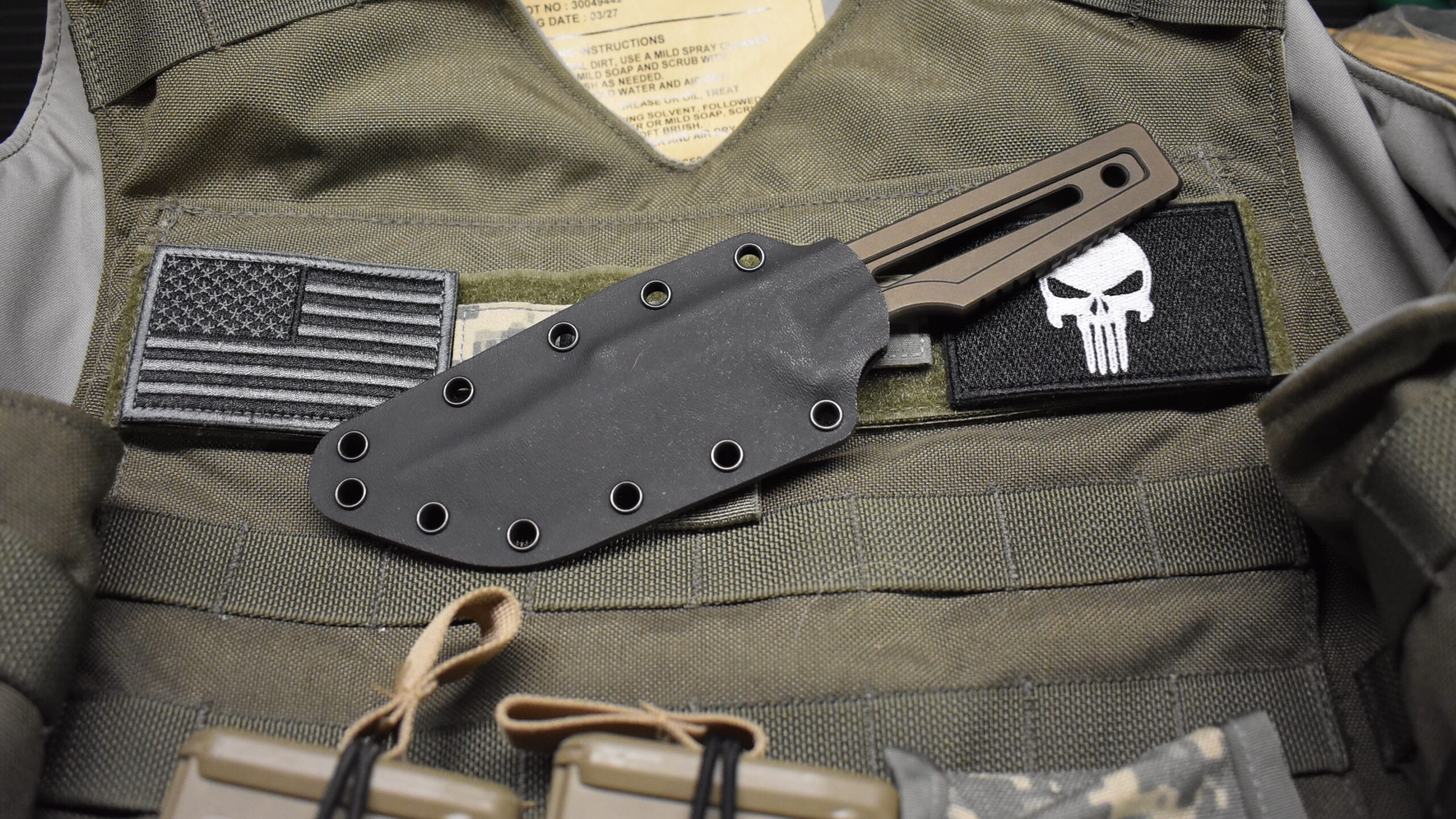ZU Bladeworx Ultralight Burnt Bronze LANTAC Knives