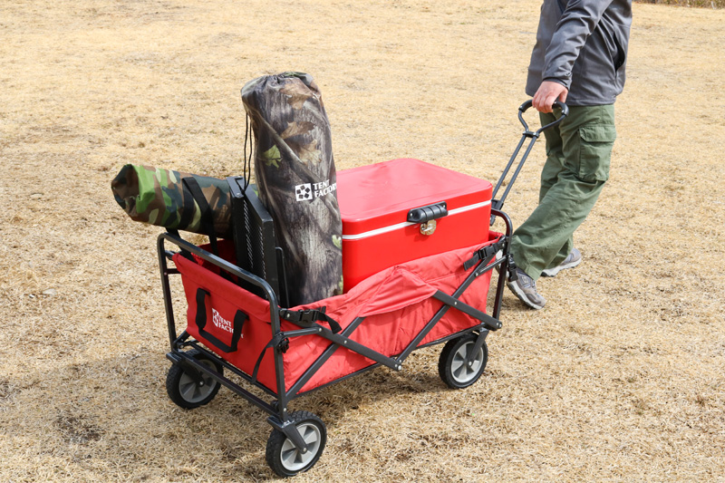 重い荷物をまとめて運べるアウトドアワゴン15選。キャンプ、運動会の頼れる味方！