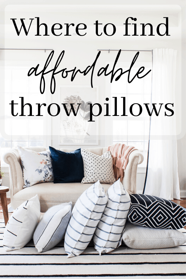 Where To Find Cheap Throw Pillows That Look Expensive
