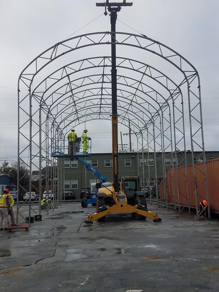 constructionhoarding Lantier Tent Structures