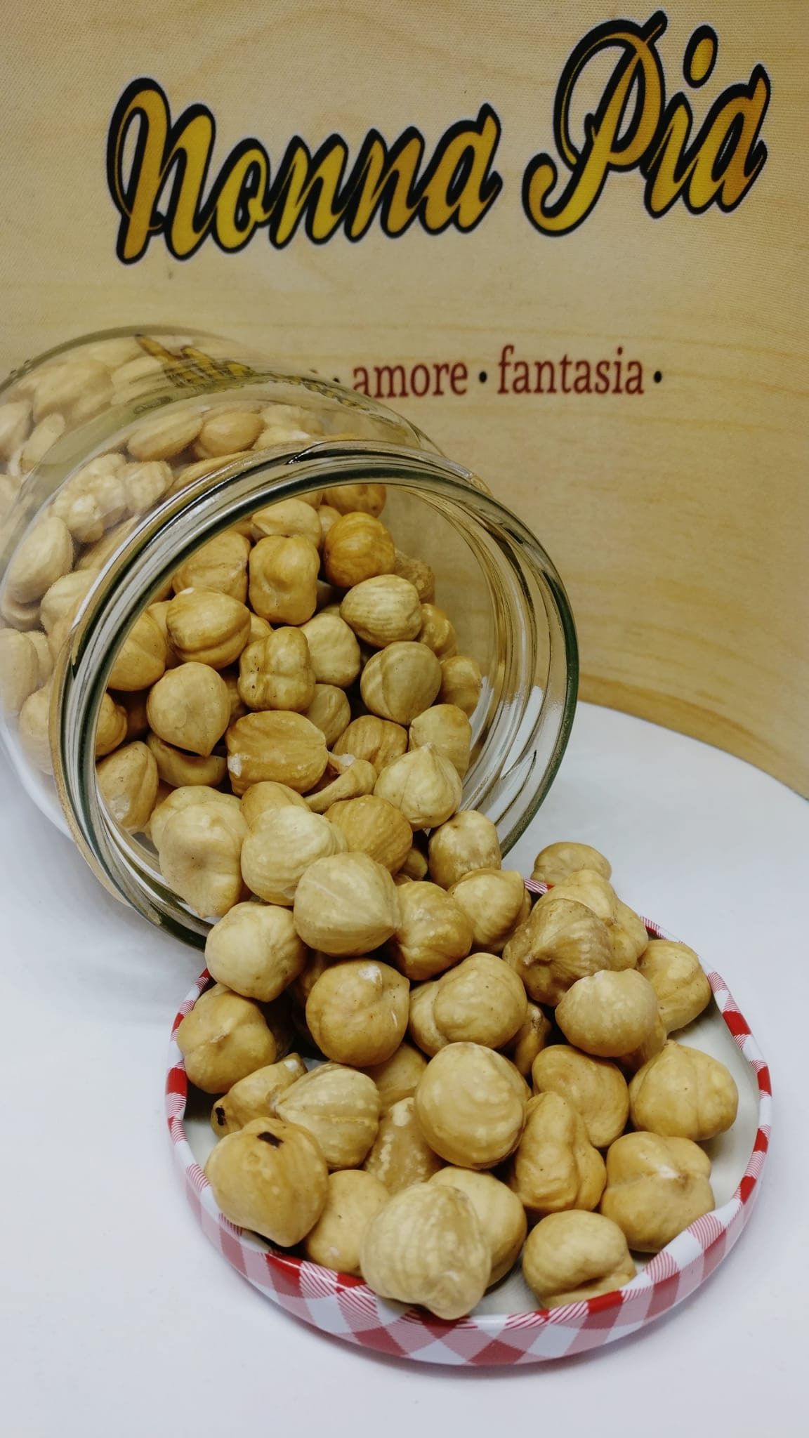 Nocciole Tostate In Barattolo 250g Nonna Pia