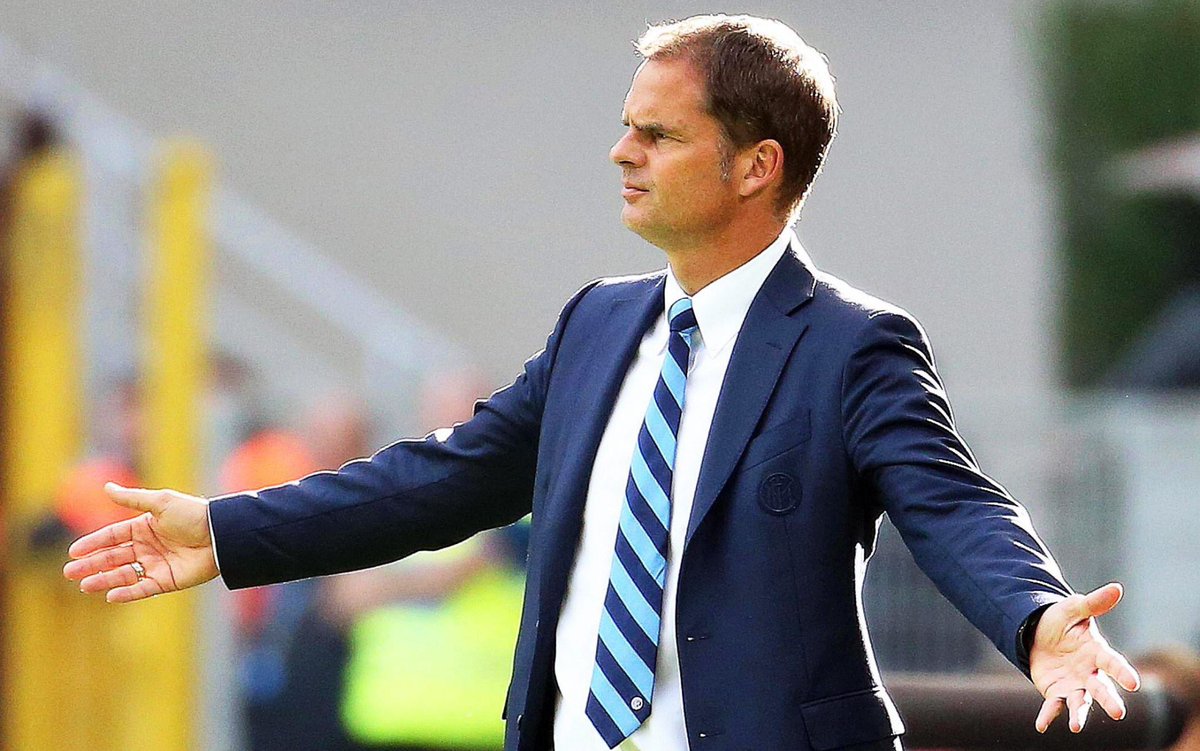 Fabio quagliarella's first half strike inter would like to place on record its thanks to frank and his coaching team for their work done with the club over the past months and wishes them. Frank de Boer ha dejado de ser entrenador del Inter
