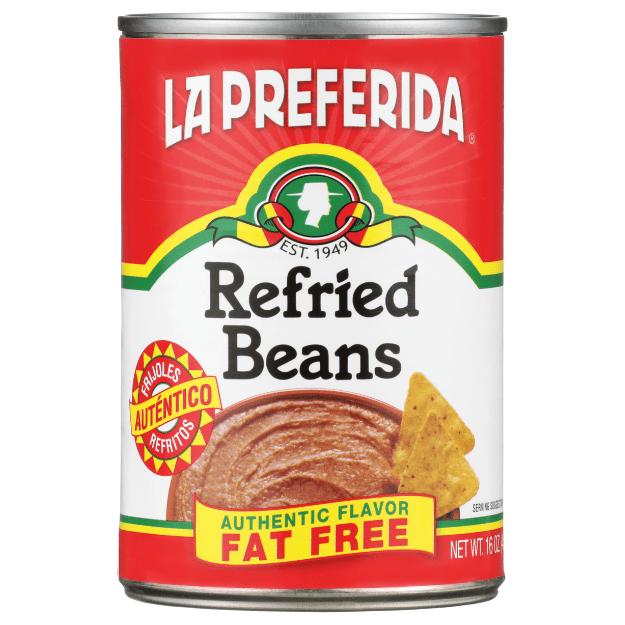 Refried Beans Authentic Mexican Products La Preferida