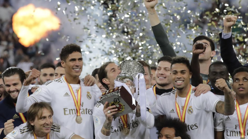 Campeón de la Supercopa de España Real Madrid