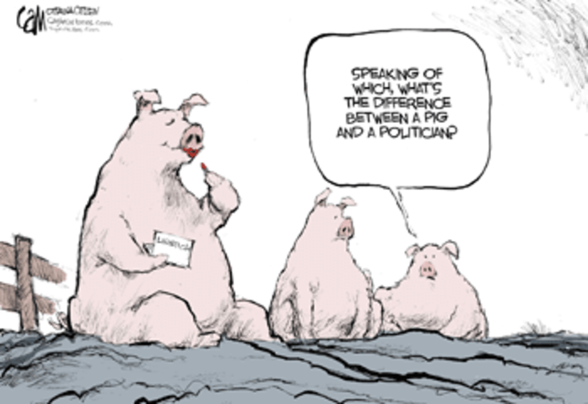 Bob Corker Claire McCaskill Lipstick on a Pig LA Progressive