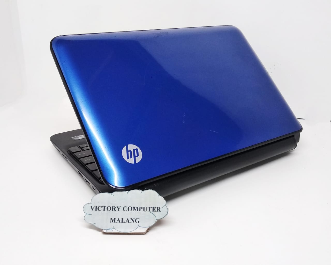 Notebook Bekas HP 110 Biru Mini Mulus Banget Laptop Bekas Malang