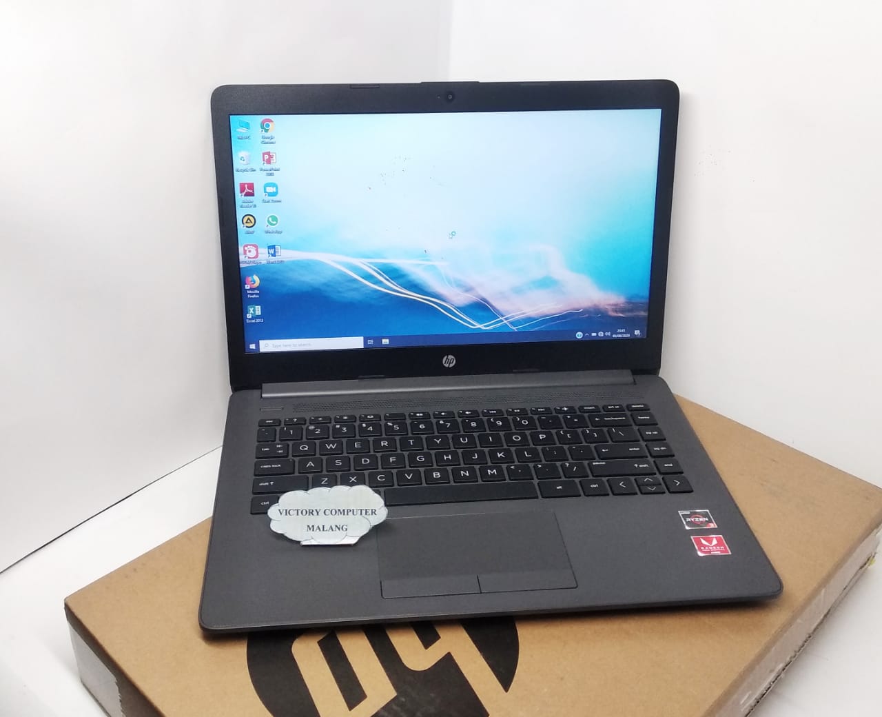 Laptop HP AMD Ryzen 3 gaming & Desain 99 Like New Laptop Bekas