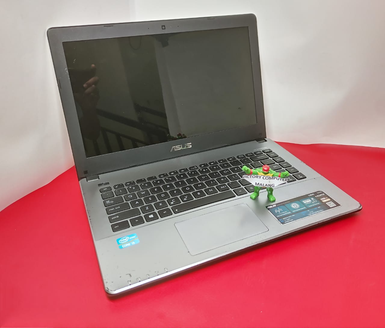 Laptop Bekas ASUS Core i3 RAM 4GB PUTIH 2jutaan Malang Laptop Bekas
