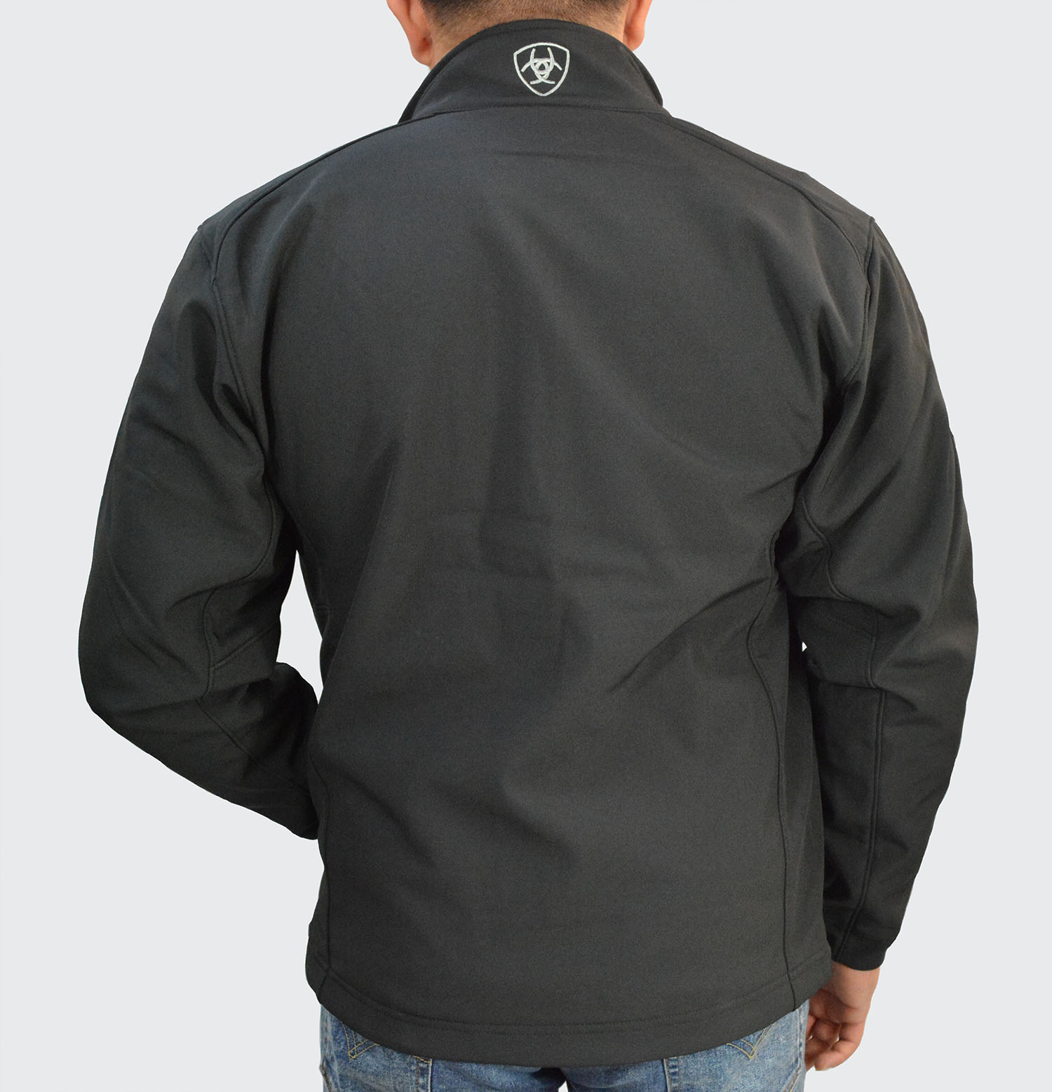 Ariat Men Logo 2.0 Softshell Black Jacket La Raza Western Wear