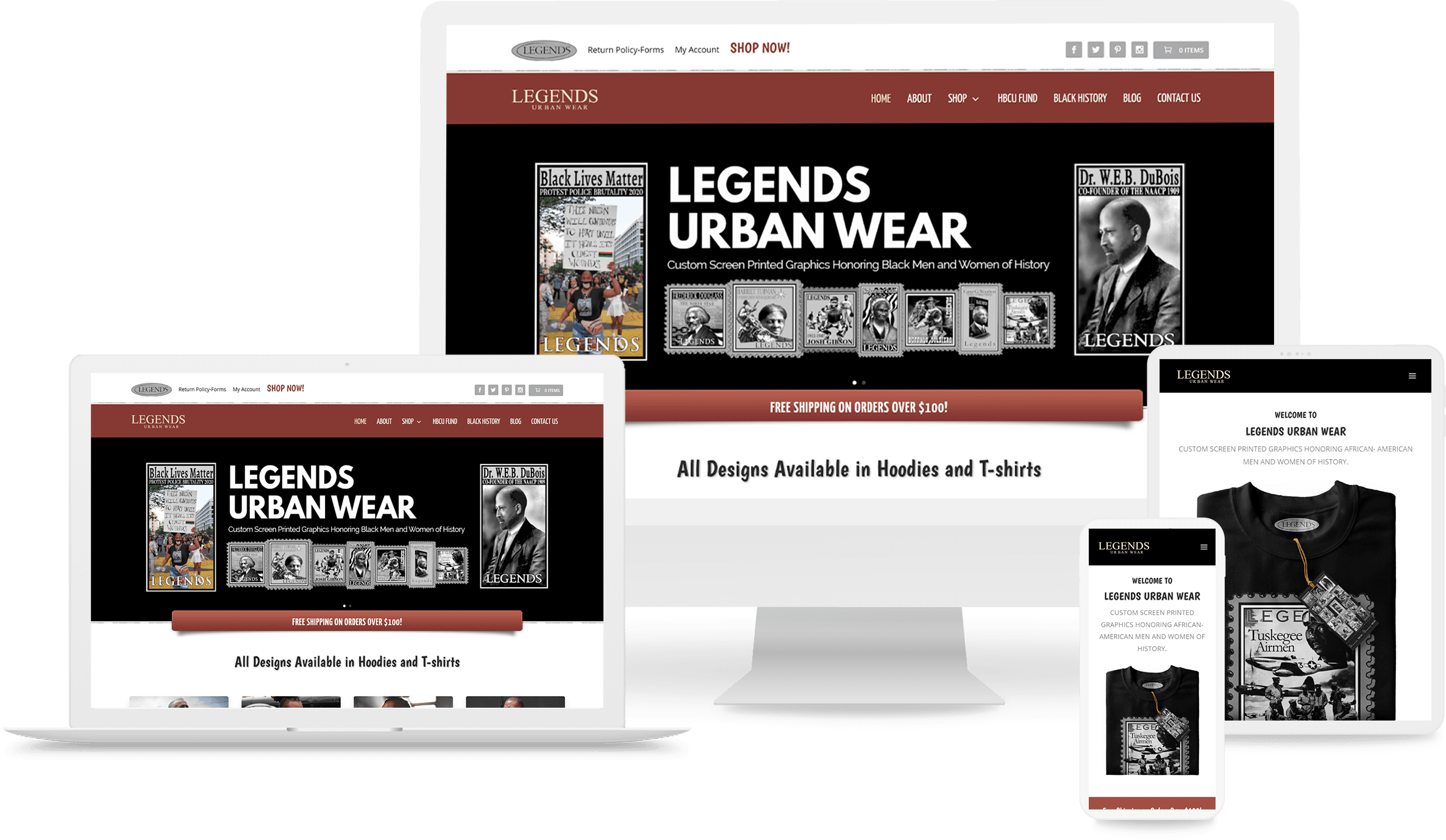 Legends Urban Wear Larkey Design