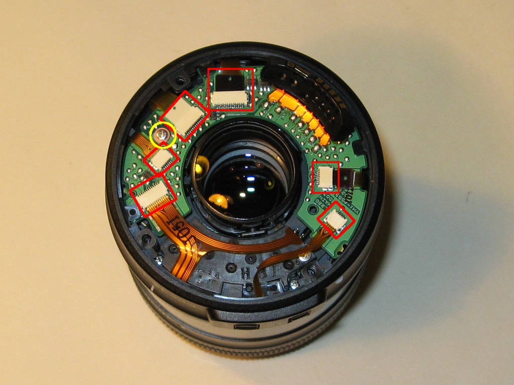 Fixing the focus on a Canon EFS 18135mm lens Larkinweb.co.uk