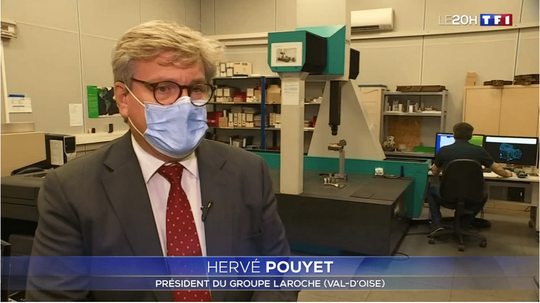Notre apparition dans le JT de TF1 ! Laroche Group